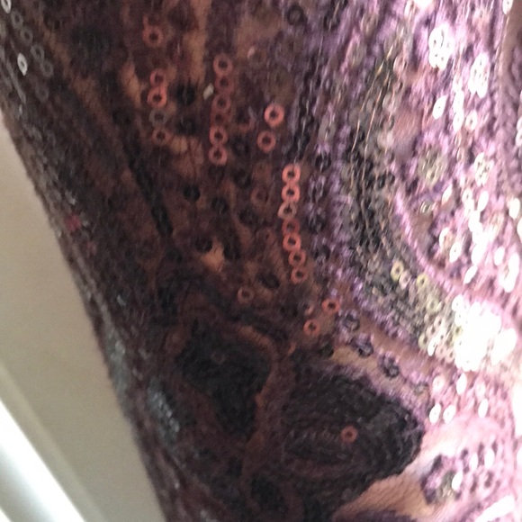 Free People Night Shimmer Sequined Mini Dress NWT - Picture 5 of 6